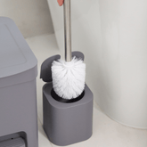 Escova Sanitária Dual Chumbo 38cm - Ela Decora